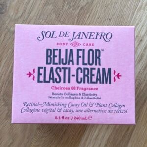 Sol de Janeiro Beija Flor Elasti-Cream Full Size 8oz Jar.